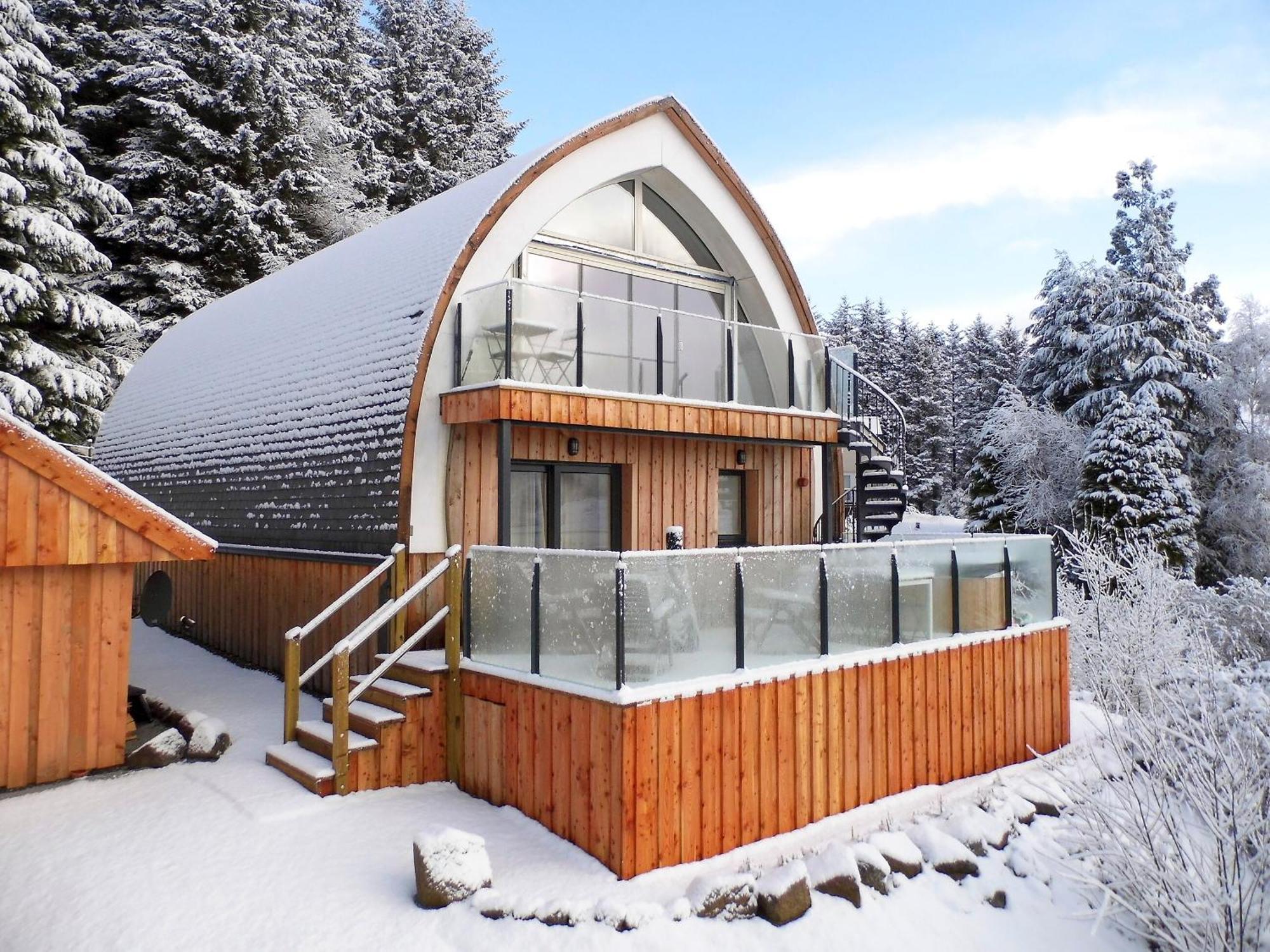 Jill Strawbale House- Ukc2935 Villa Strontian Eksteriør billede
